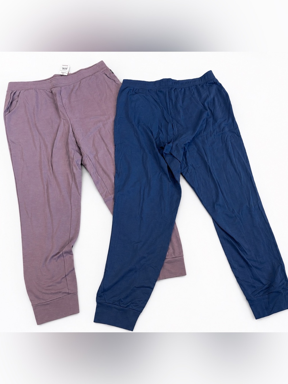 NWT Eddie Bauer Women’s Jogger 2 piece Set - Navy and Mauve